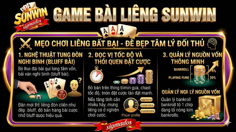 Mẹo chơi liêng sunwin luôn thắng từ cao thủ