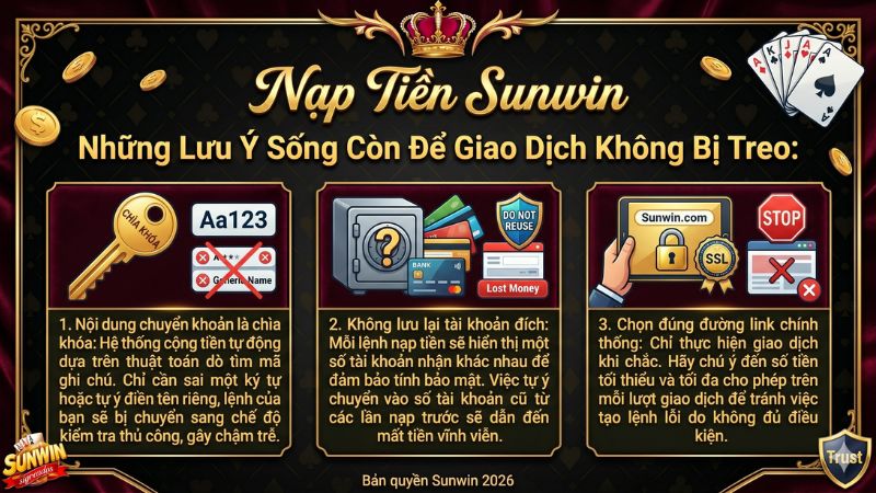 Những Lưu Ý Sống Còn Để Giao Dịch Không Bị Treo Những Lưu Ý Sống Còn Để Giao Dịch Không Bị Treo